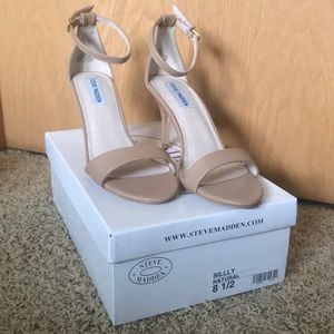 Brand New Steve Madden Nude Heels